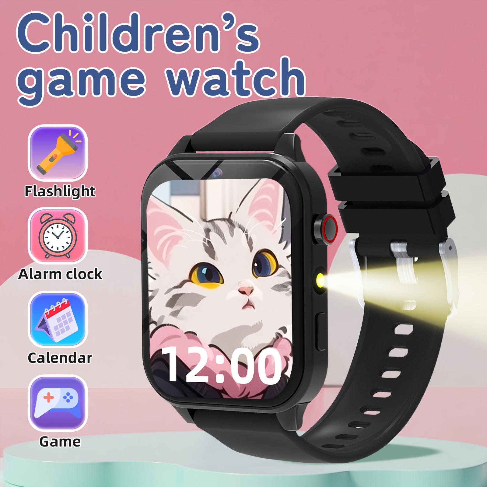 Kids Education Steps - Relógio Inteligente para Crianças com Jogos
