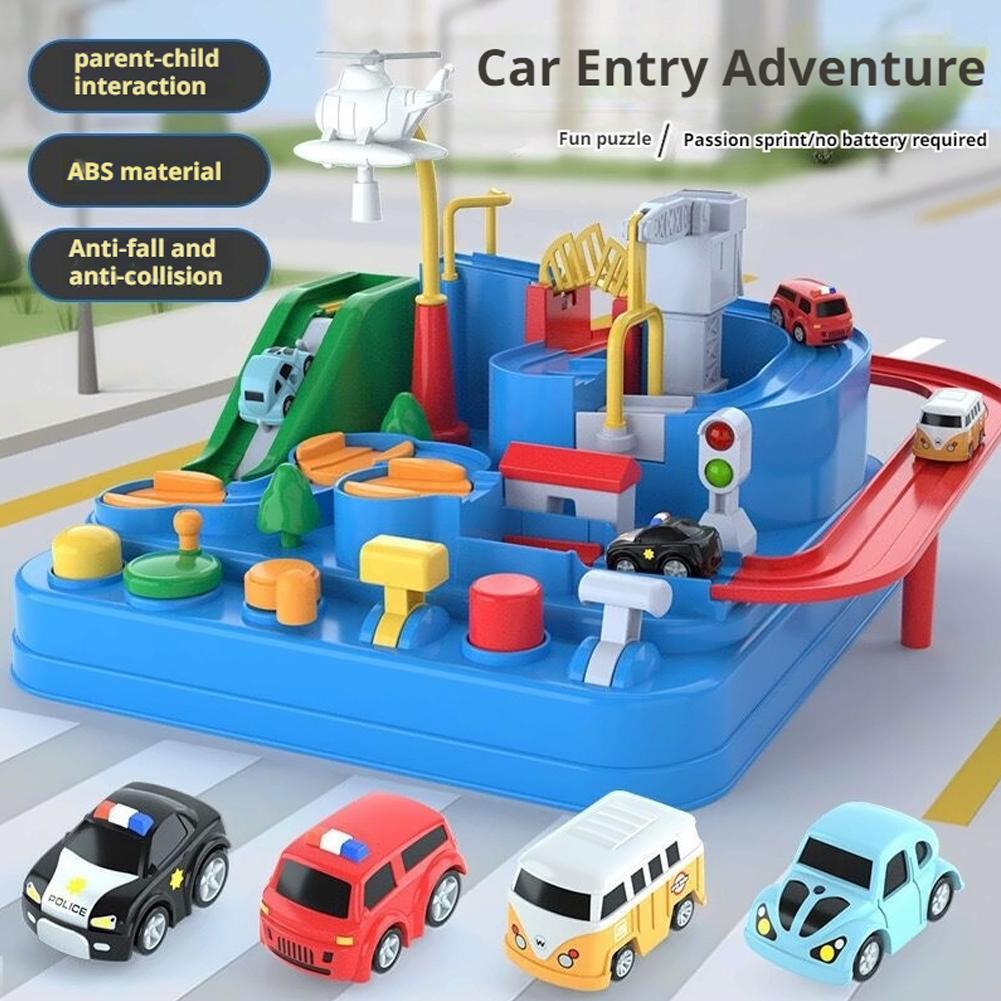 Kids Educational Device - Modelo de carro ferroviário de corrida,