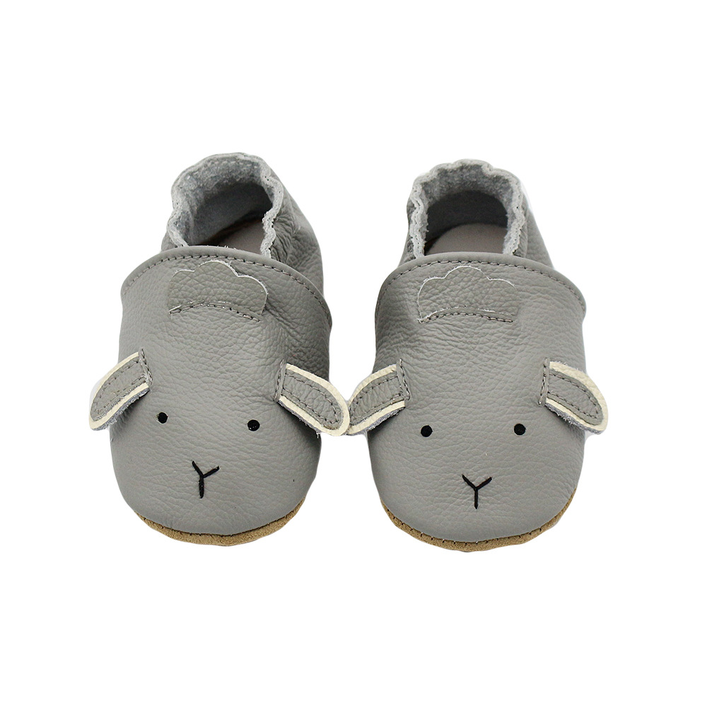 Kids Education Steps - Bebê de couro casual berço sapatos