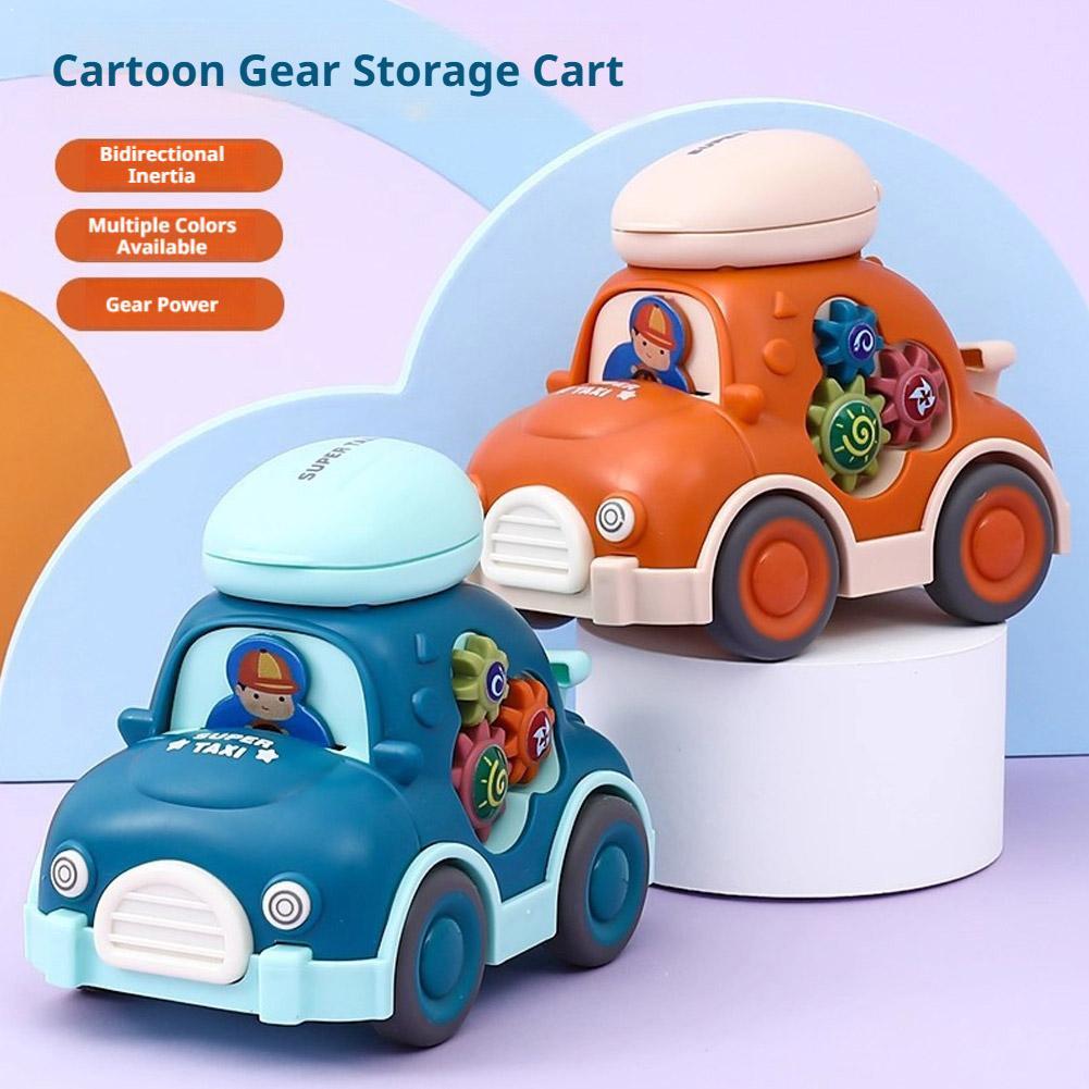 Kids Educational Device - Carrinho de Brinquedo Miniatura de Desenho