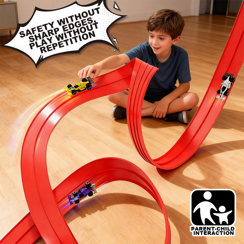 Kids Educational Device - Carro de pista de montagem livre