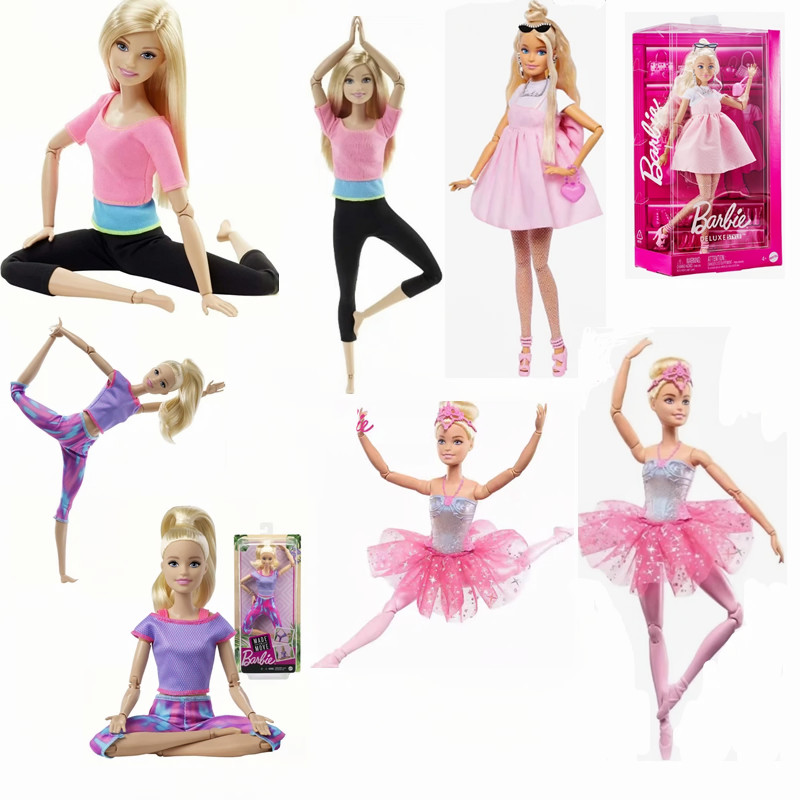 Kids Educational Device - Boneca Barbie autêntica com poses de