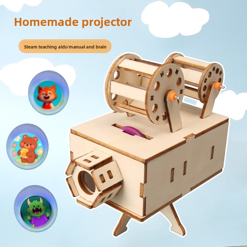 Kids Education Images - Kit de Experimentos Científicos com Projetor