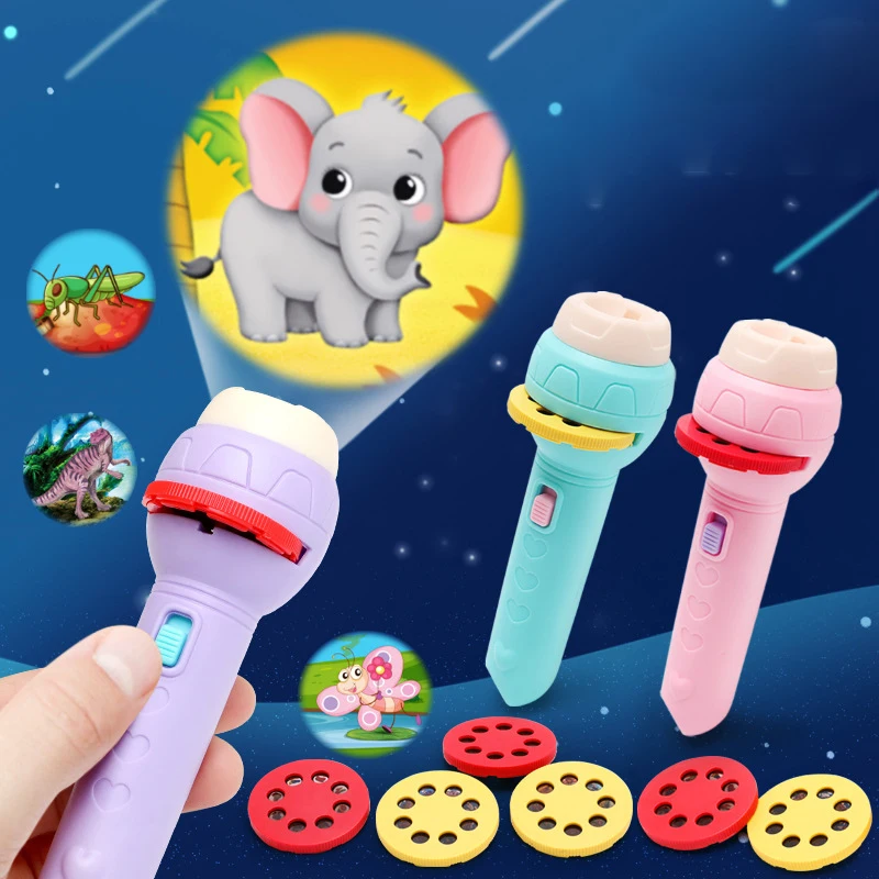 Tocha de projeção de luz infan - Kids Education Images avaliação e preço