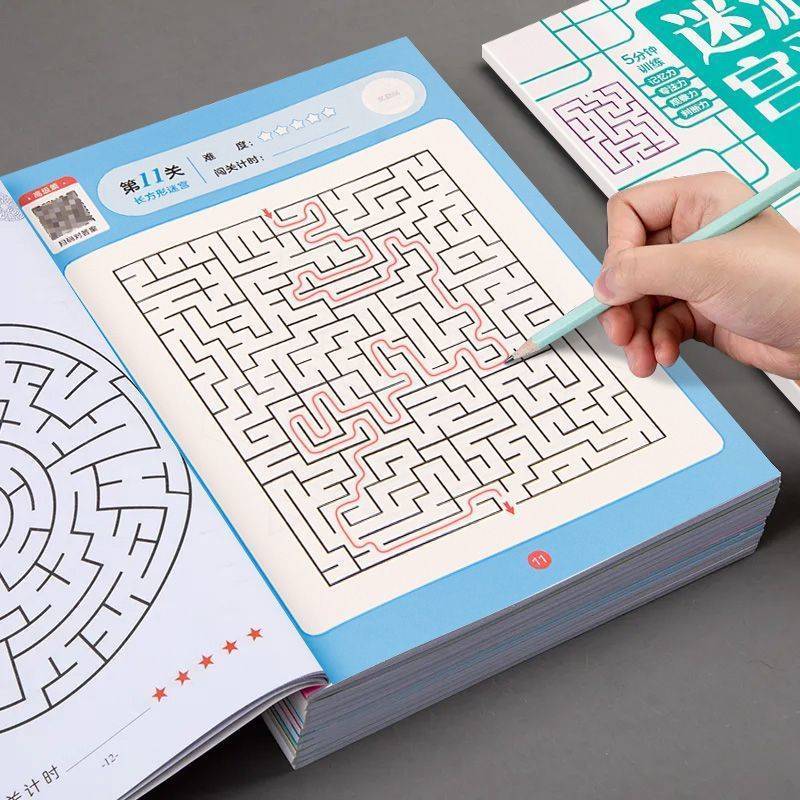 Crianças labirinto jogo livro  - Kids Educational Game 3 avaliação e preço