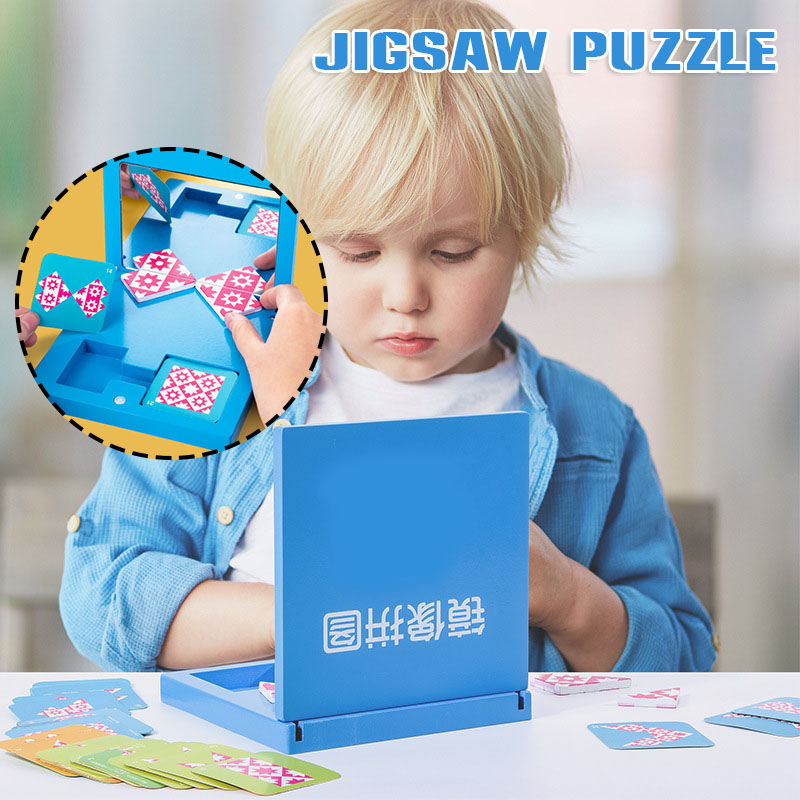 Espelho imagem quebra-cabeça d - Kids Education Images avaliação e preço