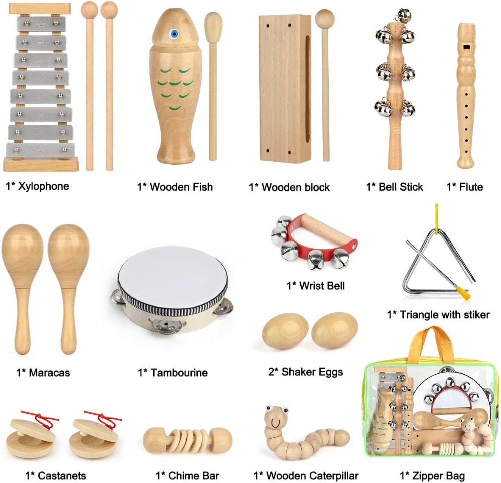 Conjunto de 23 Instrumentos Mu - Kids Education Images avaliação e preço