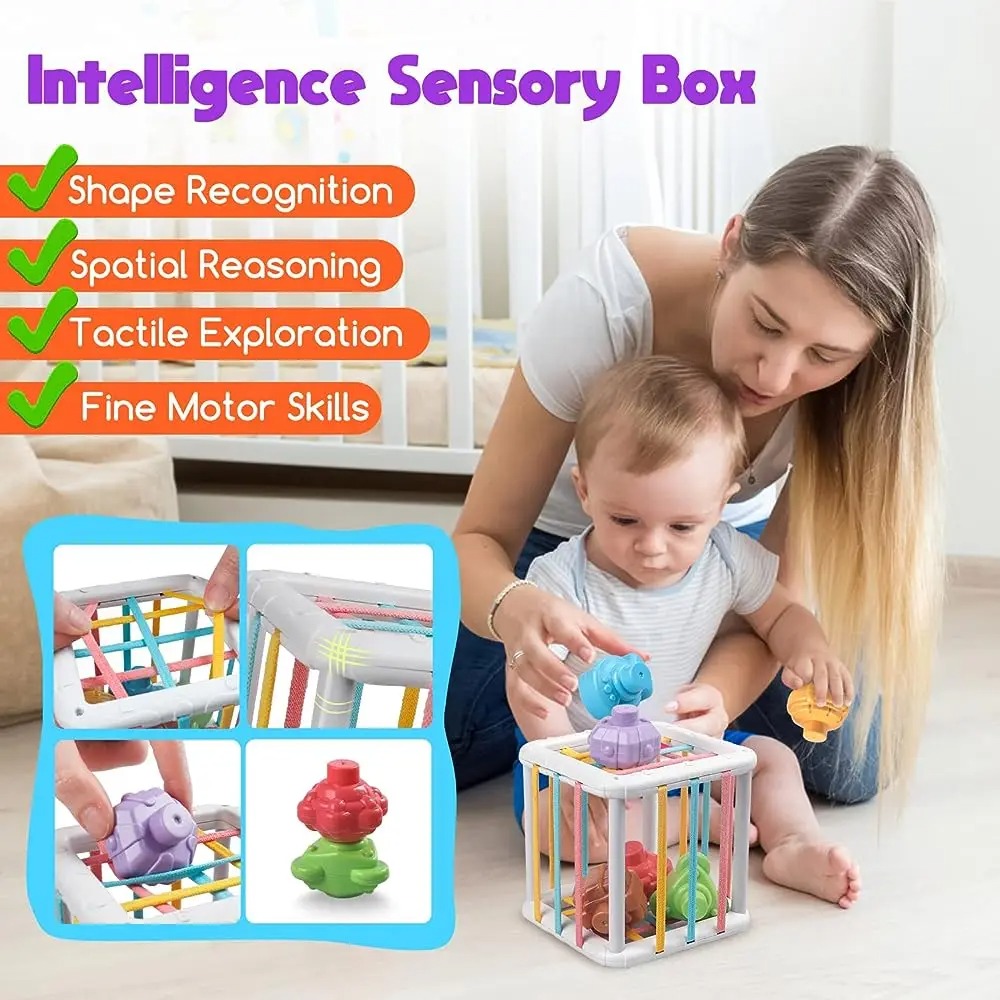 Cubo de Classificação de Forma - Kids Educational Device avaliação e preço