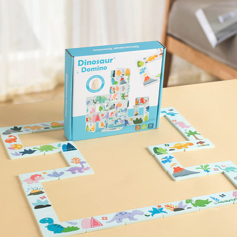 Brinquedo de madeira dinossaur - Kids Education Images avaliação e preço