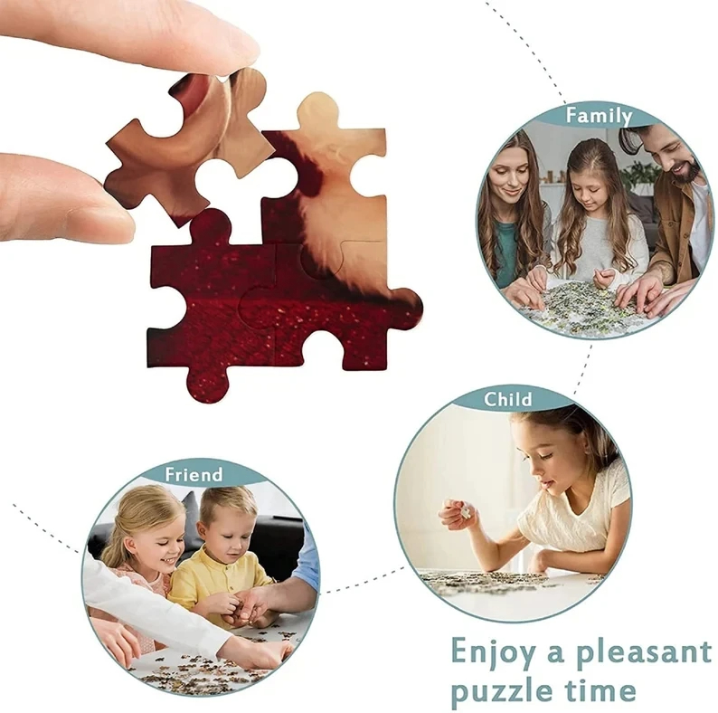 Quebra-cabeça de 500/1000 peça - Kids Education Images avaliação e preço