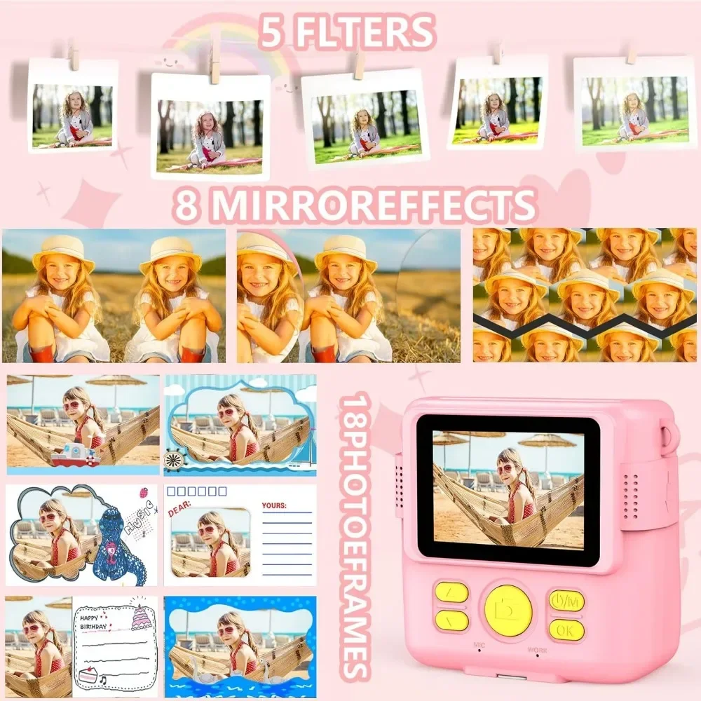 Câmera de impressão instantâne - Kids Education Images avaliação e preço