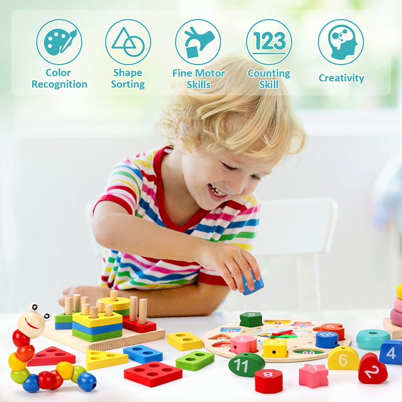 5-6 pçs/set montessori brinque - Kids Educational Game 3 avaliação e preço