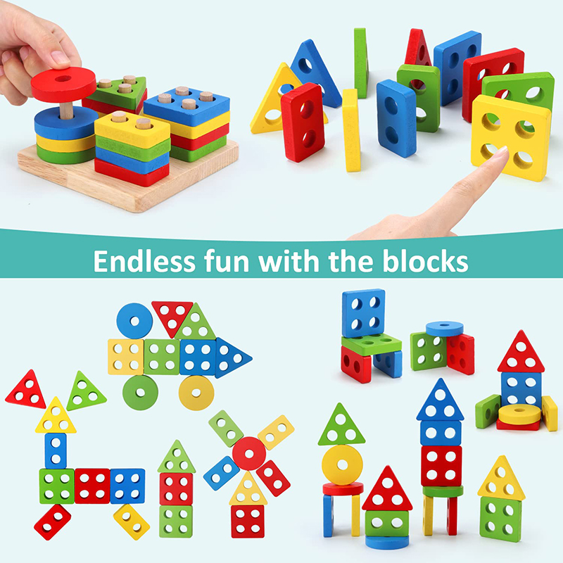 5-6 pçs/set montessori brinque - Kids Educational Game 3 avaliação e preço