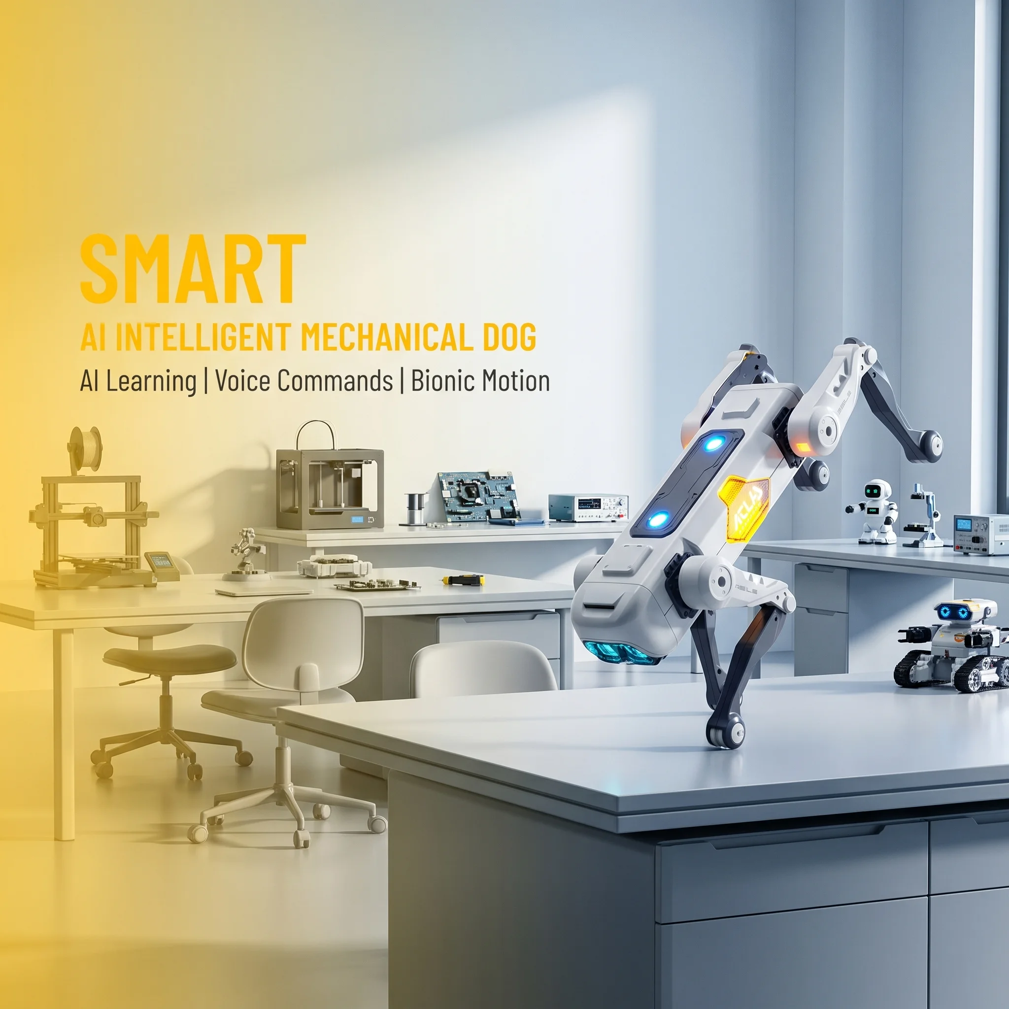 Cão Robô Inteligente com IA, C - Kids Educational Device avaliação e preço
