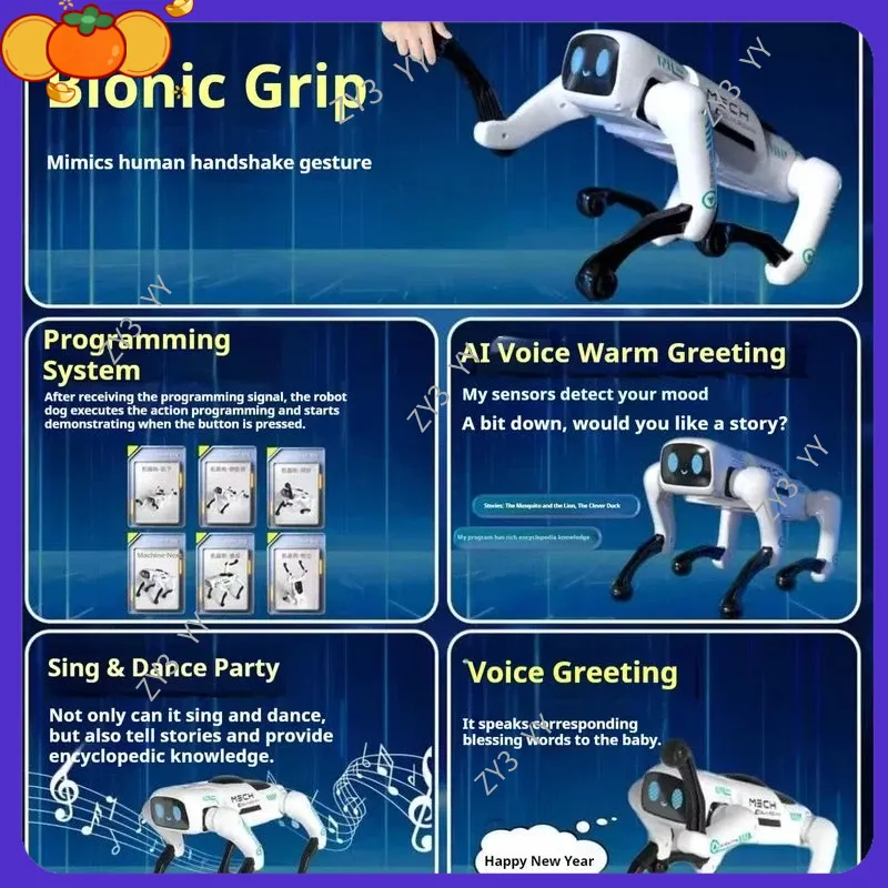 Cão Robô Inteligente com Contr - Kids Educational Device avaliação e preço